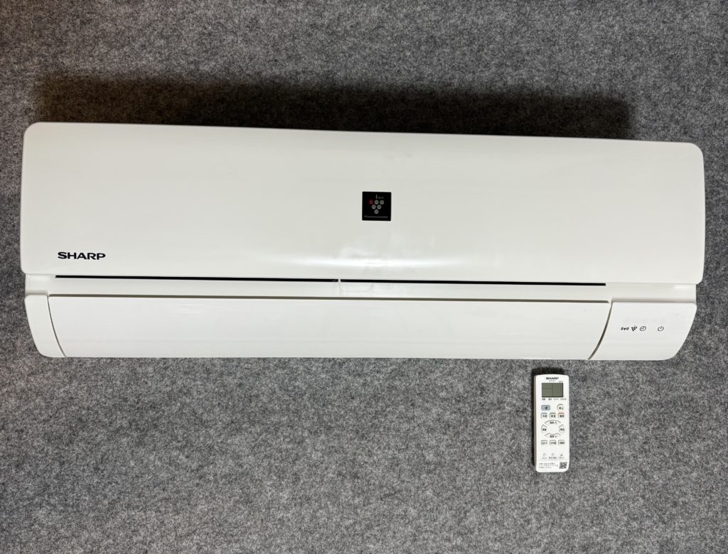シャープ AY-N25S-W 2021年製 主に8畳用【クリーニング整備済】